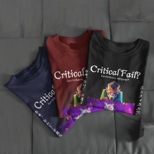 Critical Fail? | Japanese Fantasy Tee