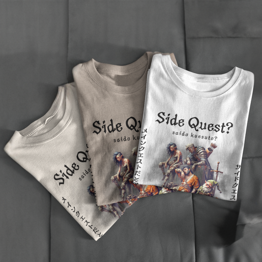 Side Quest? I Thought this Was the Campaign! | Japanese Fantasy Tee