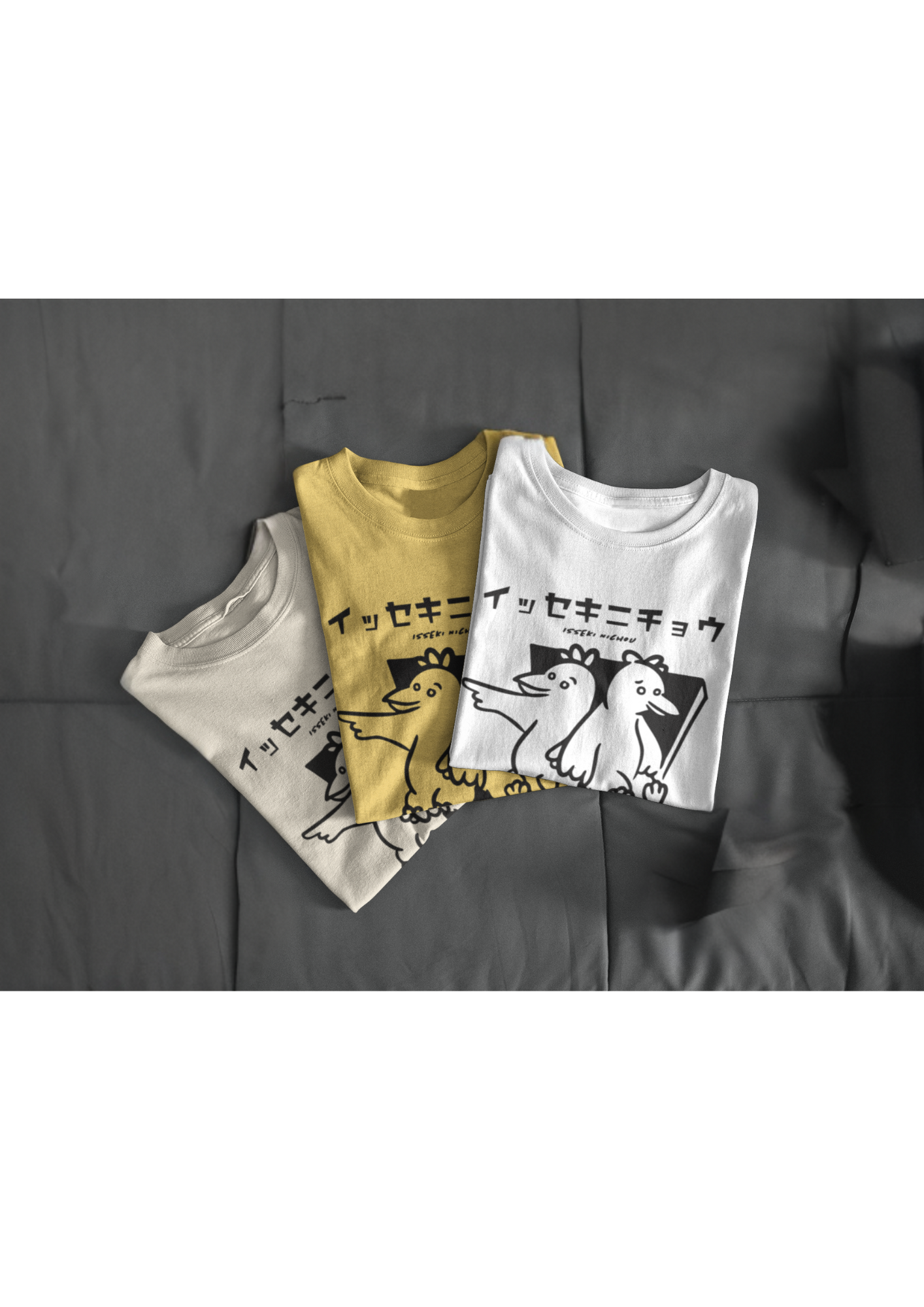 ISSEKINICHOU T-shirt – Japanese Idiom Tee with Romaji