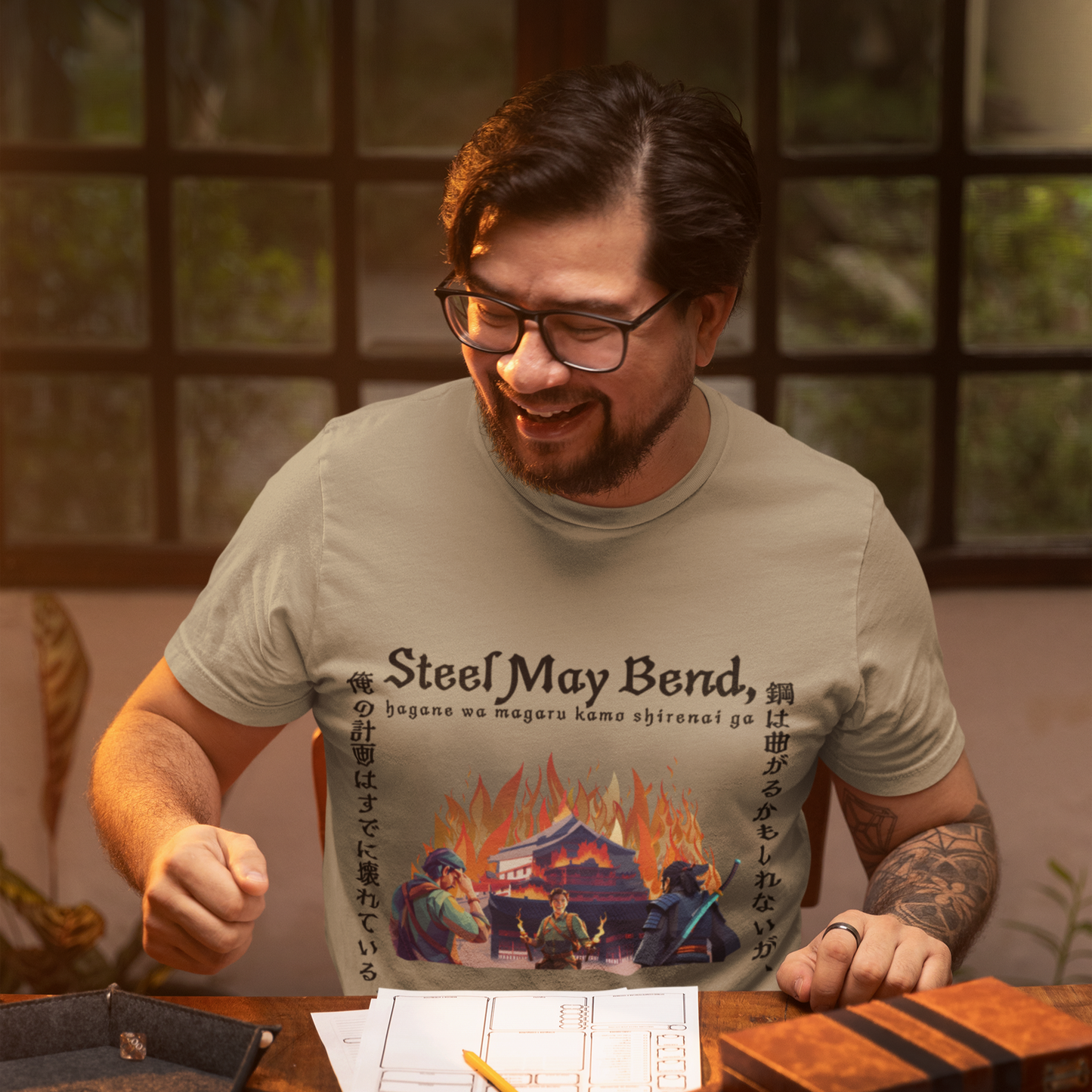Steel May Bend | Japanese Chaos T-shirt