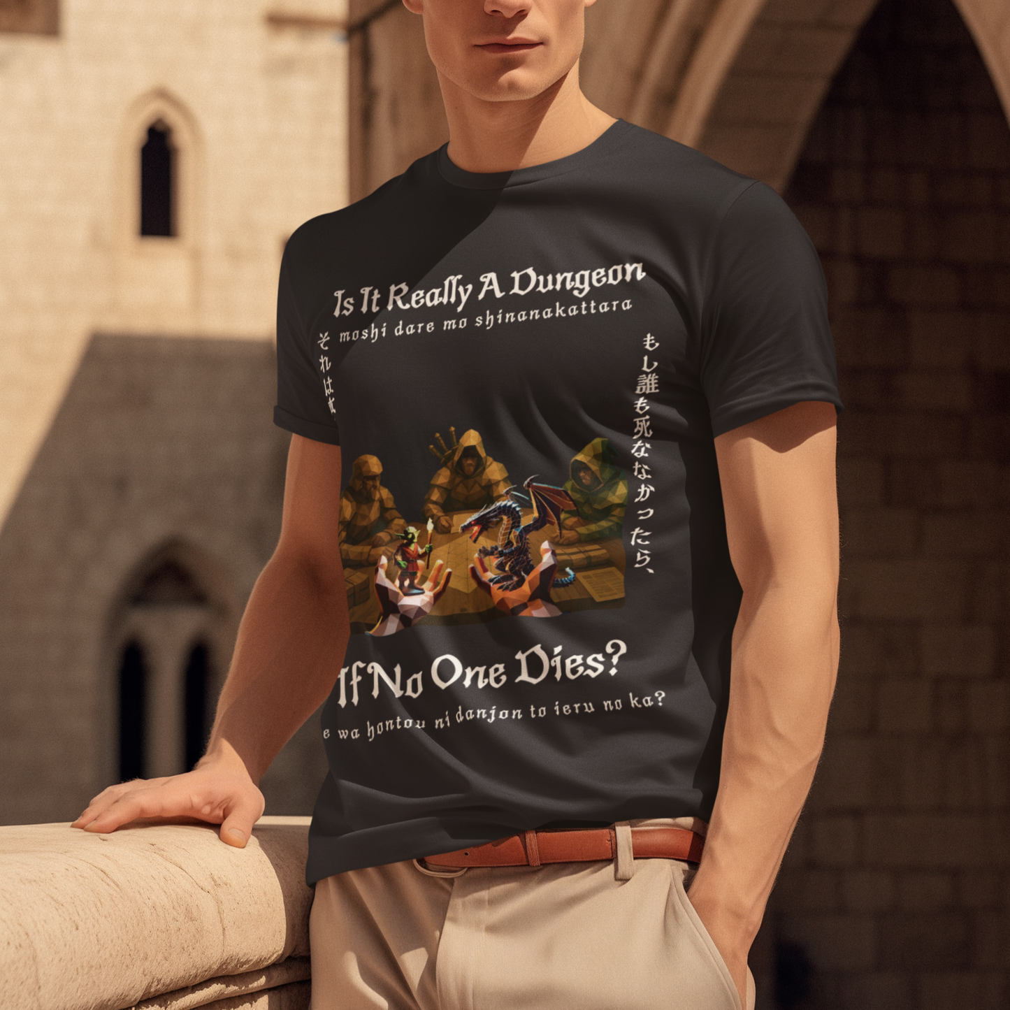 Is It Really A Dungeon If No One Dies? | Japanese RPG Parody Tee