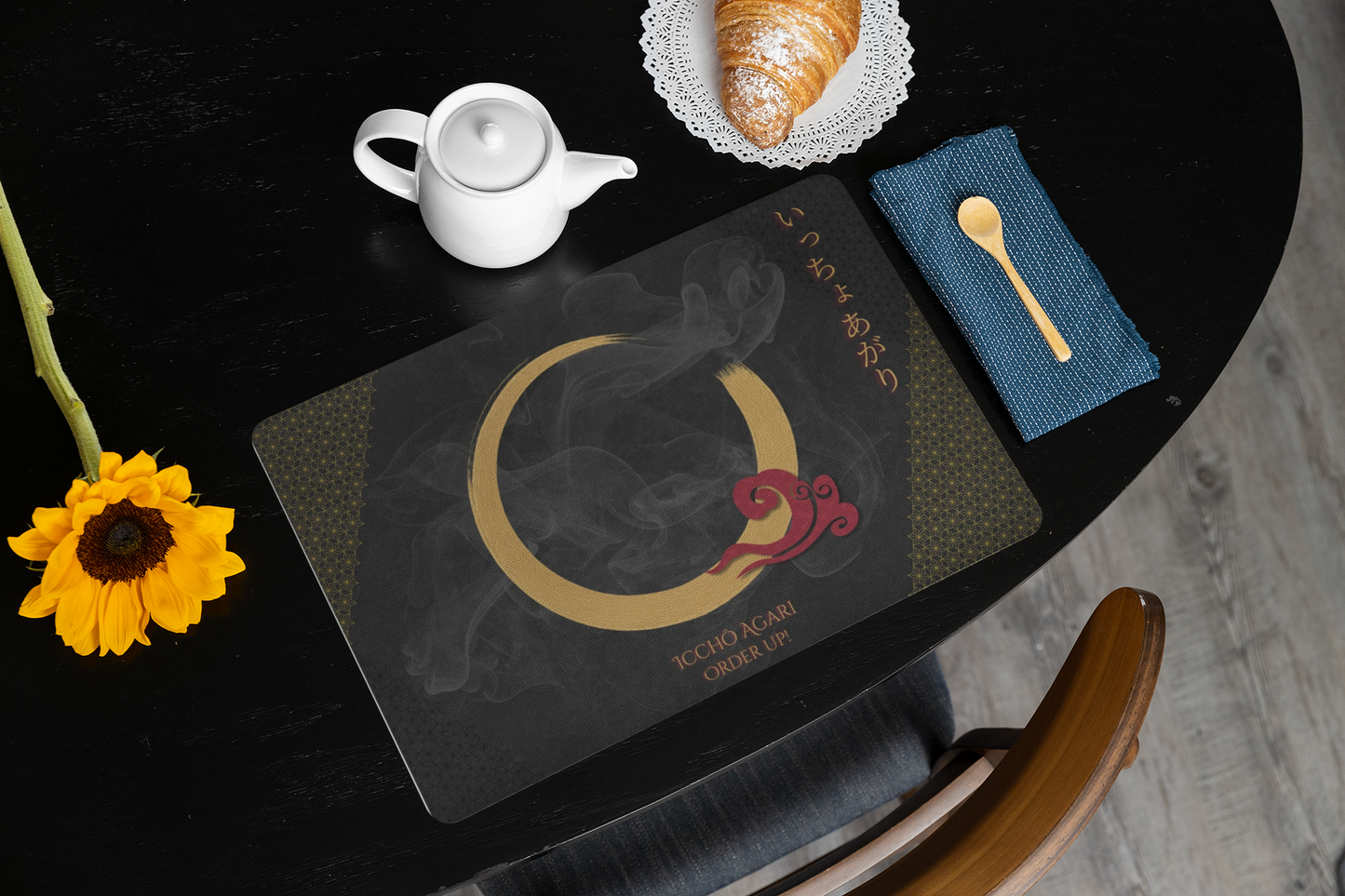 ICCHŌ AGARI – Japanese “Order Up!” Placemat Set (2-Pack)